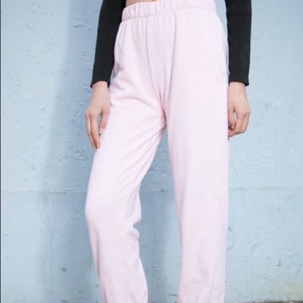 Brandy Melville Rosa sweatpants baby pink